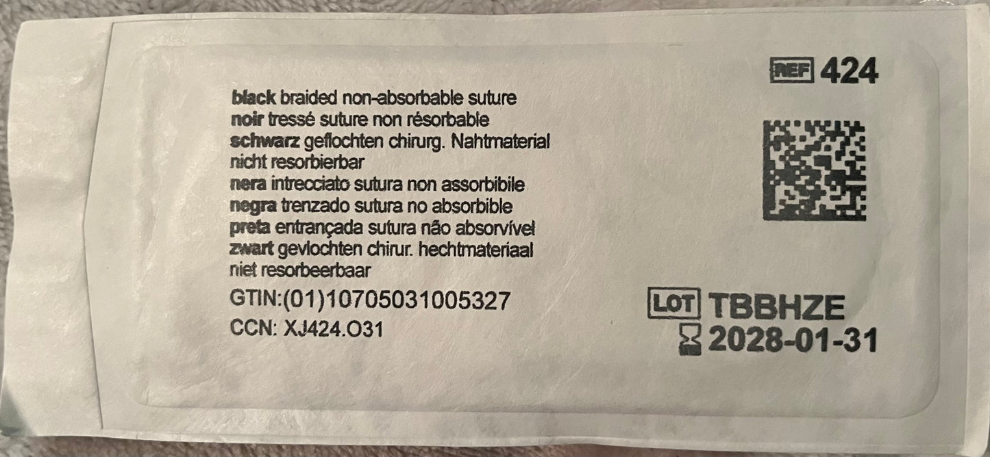 Ethicon 424 suture