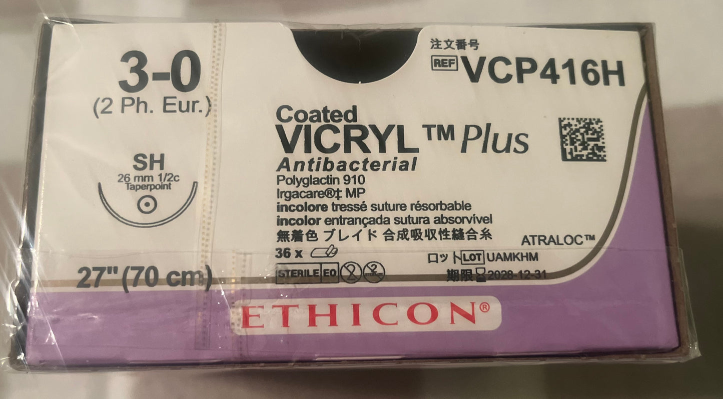 Ethicon VCP416H sutures