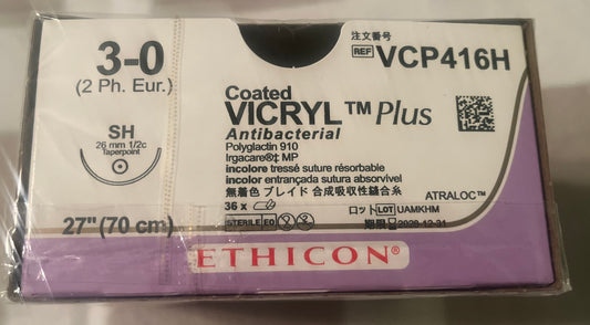 Ethicon VCP416H sutures