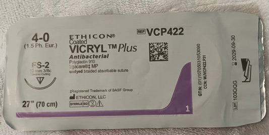 Ethicon VCP422 suture